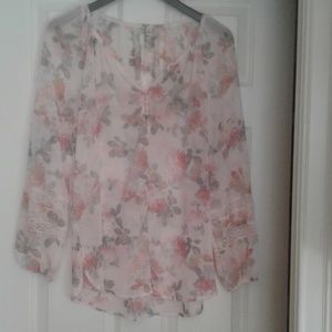 Lauren Conrad floral tunic